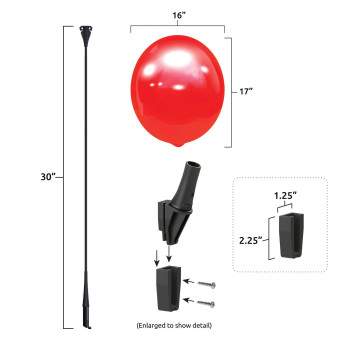 Balloon Bobber A-Frame Bracket Kit