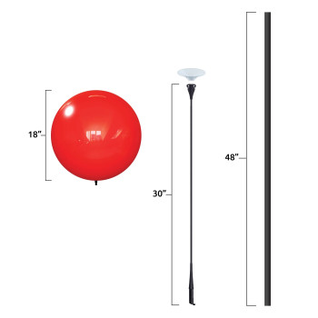 DuraBalloon Deluxe Pole Kit