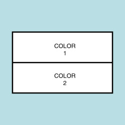 Two Color Horizontal Flag F103