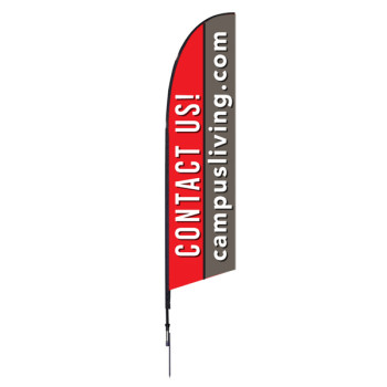 10.5 Ft. Falcon Flag Single Sided Kit