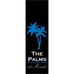 Custom Logo Drape Flag 2.5'X8'