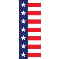 Horizontal Stars and Stripes Flag