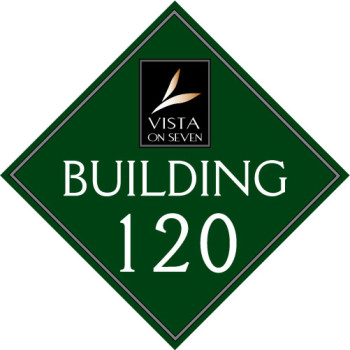Diamond Shape Building Number Sign