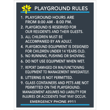 Playground Rules