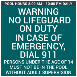 Texas No Lifeguard Rules