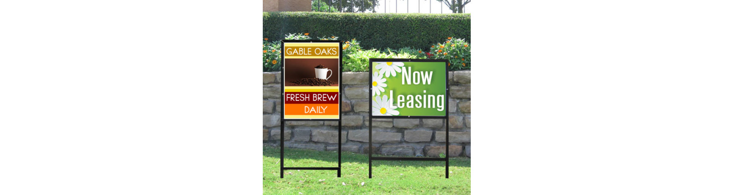 Sign Stakes and Frames