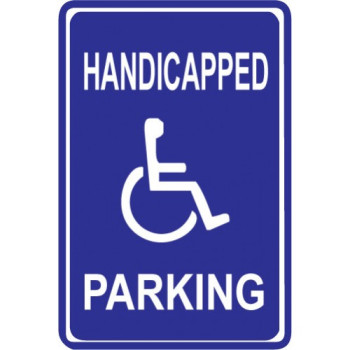 Handicapped Parking Sign